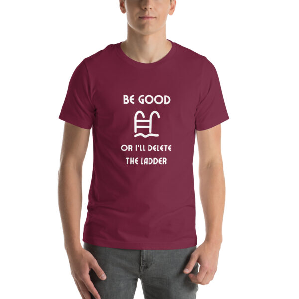 "Be Good Or I'll Delete The Ladder" Unisex t-shirt - Image 13